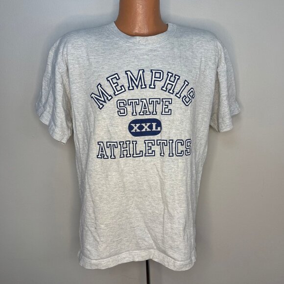 Vintage 1990s Memphis State University Athletics XXL T-Shirt, Gear for Sports XL - Picture 1 of 4